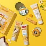 Burt's Bees Mothers Day Gifts for Mom, Timeless Minis Gifts Set, 6 Products - Original Beeswax Lip Balm, Coconut Foot Cream, Milk Honey Body Lotion, Deep Cleansing Cream, Res-Q Ointment & Hand Salve