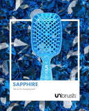 FHI HEAT UNbrush Wet & Dry Vented Detangling Hair Brush, Sapphire Blue