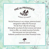 Pre de Provence Artisanal Soap Bar, Enriched with Organic Shea Butter, Natural French Skincare, Quad Milled for Rich Smooth Lather, Lily Of The Valley, 8.8 Ounce