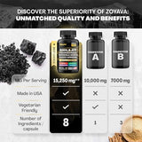 Zoyava Shilajit 8-in-1 and Sea Moss 16-in-1 Supplement Bundle