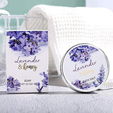 Bath and Body Gift Set - Lavender Gifts for Women, Body & Earth Bath & Shower Sets, 8 Pcs Lavender Honey Gift Sets with Bubble Bath, Lotion Set, Soap, Spa Kit for Women, Mothers Day Gifts for Mom