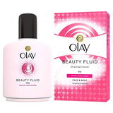 Olay Face Moisturizer, Active Hydrating Beauty Fluid Lotion, Original Facial Moisturizer, 4 Oz. (Pack of 2)