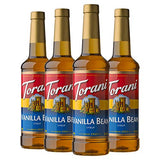 Torani Syrup, Vanilla Bean, 25.4 Ounces (Pack of 4)