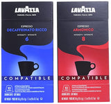 Lavazza Espresso Capsules Compatible with Nespresso Original Machines Variety Pack, 10 Count (Pack of 6)