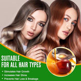 VXHDAG Batana Oil - 100% Pure & Natural from Honduras for Hair Growth, Eliminates Split Ends, Enhances Radiance & Nourishment for All Hair Types, 2.02 fl oz