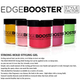 Edge Booster Style Factor Strong Hold Styling Gel, 16.9 Ounce (Pineapple)