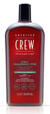 American Crew 3-IN-1 CHAMOMILE + PINE Shampoo, Conditioner and Body Wash, 33.8 Fl Oz (Pack of 1)