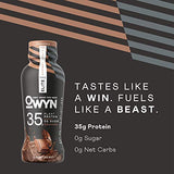 OWYN Only What You Need Pro Elite Vegan High Protein Keto Shake, 32g Protein, 9 Amino Acids, Omega-3, Prebiotics, Superfoods Greens for Workout and Recovery, 0g Net Carbs, Zero Sugar (Chocolate, 12 Fl Oz (Pack of 24)