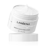 LANBENA Blackhead Remover, Nose Plants Pore Strips Deep Cleansing Peel off Mask & 60Pcs Nose StripsBlack Heads Remover from Face