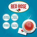 Red Rose Original Full Flavored Black Tea Specially Blended Strong Black Tea with 100 Tea Bags Per Box (Pack of 2) Contains Caffeine Brew Hot/Cold Original Black Tea