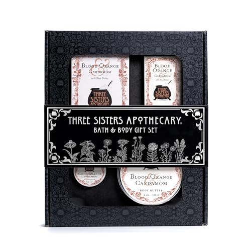 Three Sisters Bath & Body Boxed Gift Set (Blood Orange)