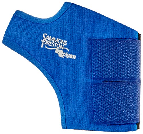 Rolyan Neoprene Wrap On Thumb Support, Wrist Compression Sleeve, Thumb Support, Thumb Brace Maximum Hand Function, Brace Support for Thumb Sprains and Strains from Sports Injuries, Right, Medium