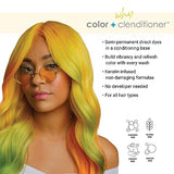 Keracolor Clenditioner LEMON Hair Dye - Semi Permanent Hair Color Depositing Conditioner, Cruelty-free, 12 Fl. Oz.