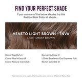 Madison Reed Radiant Hair Color Kit, Light Smoky Brown for 100% Gray Coverage, Ammonia-Free, 7NVA Veneto Light Brown, Permanent Hair Dye, Pack of 2