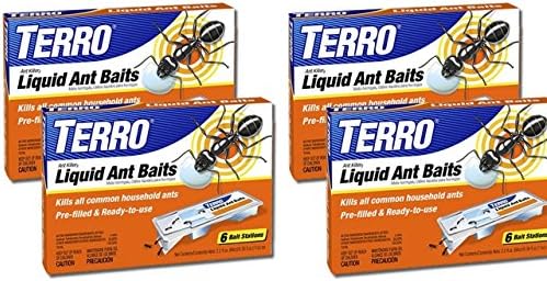 Terro T300-3 Ant Killer Liquid Ant Baits 4 Pack