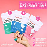 Peach Slices Dark Spot MicroDarts | For Dark Spots, Post-Blemish Redness | Self-Dissolving | Niacinamide, Vitamin C, Hyaluronic Acid, and Cica | Vegan | Cruelty Free | 9 Patches