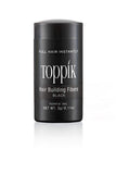 TOPPIK Hair Building Fibers, Black, 3g Fill In Fine or Thinning Hair Instantly Thicker, Fuller Looking Hair 9 Shades for Men Women