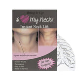 BRING IT UP Instant Neck Lift Tape 30 Day Supply, Transparent Neck Lifting Anti Wrinkle Stickers - Tones Sagging Necklines Instantly - Made in USA