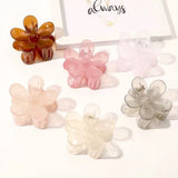 Flower Hair Clips 8PCS Hair Claw Clips Nonslip Large Claw Clips Cute Hair Clips Strong Hold For Women Thick Hair, Big Hair Clips, Hair Claw Clips, Daisy Hair Clips 8 Colors