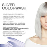 Celeb Luxury Viral Colorwash, Professional Semi-Permanent Hair Color Depositing Shampoo, Extreme Silver