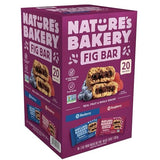 Nature's Bakery Fig Bar 20 Twin Packs 2oz - Snack Bar, Variety Pack, Blueberry and Raspberry, Whole Wheat, Non-GMO. Kosher Certified, Vegan - In 4K Logistics Packaging (20 Count)