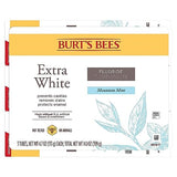 Burt's Bees Extra White Toothpaste, Fluoride Toothpaste, Natural Flavor, Mountain Mint, 4.7 oz, Pack of 3