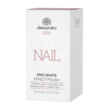 ALESSANDRO SPA Spa Pro White Nail Effect Polish - Optical Brightening Nail Polish - 10ml