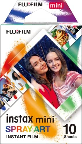 FUJIFILM Instax Mini Spray Art Film - 10 Exposures