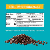 Enjoy Life Baking Chocolate Semi-Sweet Mini Chocolate Chips, Gluten Free, School Safe, Non GMO, Dairy Free, Soy Free, Vegan, Nut Free Chocolate, 12 Bags (10 oz) Bulk Chocolate