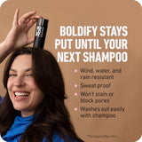 BOLDIFY Hair Fibers (56g) Fill In Fine and Thinning Hair for an Instantly Thicker & Fuller Look - Best Value & Superior Formula -14 Shades for Women & Men - LIGHT BLONDE