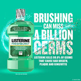 Listerine Freshburst Antiseptic Mouthwash for Bad Breath, Kills 99% of Germs That Cause Bad Breath & Fight Plaque & Gingivitis, ADA Accepted Mouthwash, Spearmint, 1 L, Pack of 2