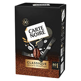 Carte Noire Instant Coffee Sticks from France Large 80 Stick Pack