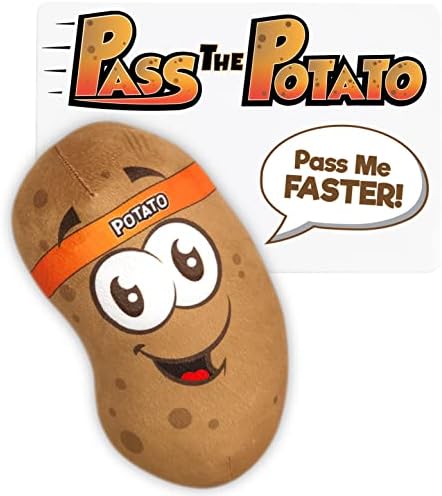 Move2Play, Pass the Potato, Hilariously Wild and Fun Active Play Game | Easter Basket Stuffer | Easter Gift for Kids & Toddlers | Boys & Girls ages 3, 4-8+ | Indoor/Outdoor Toy