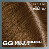 Clairol Root Touch-Up by Nice'n Easy Permanent Hair Dye, 6G Light Golden Brown Hair Color, Pack of 2