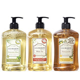 A LA MAISON Liquid Soap, Rosemary, Honeysuckle, White Tea - Uses: Hand and Body, Triple Milled, Essential Oils, Plant Based, Vegan, Cruelty-Free, Alcohol & Paraben Free (16.9 oz, 3 Pack)