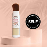 Hawaiian Tropic Mineral Powder Sunscreen Brush SPF 30 | SPF Powder Sunscreen for Face, Brush On Sunscreen Powder for Face, Translucent Powder SPF 30, Hawaiian Tropic Sunscreen Powder, 0.15oz