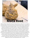 Men’s Maca Herbal Tea - 100% Natural Ingredients - Boosts Energy and Fights Fatigue - Supports Immune System and Digestion - Promotes Healthy Cells