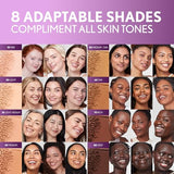 Covergirl Simply Ageless Skin Perfector Essence Foundation, 30 Light-Medium, Tinted Skin Perfector, Skincare Makeup Hybrid, Sheer Tint, Radiant Finish, Skin-Like Finish, Vegan Formula, 1.0oz