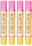 Burt's Bees Lip Shimmer Strawberry, 0.09 Ounce (Pack of 4)