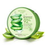 BIOAQUA 92% Aloe Vera Extracts Hydrating Acne Spot Removing Face Night Cream Replenishiment Soothing Long-lasting Gel 220g
