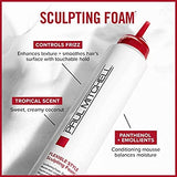 Paul Mitchell Sculpting Foam, Conditions + Controls Frizz, For All Hair Types, 6.7 oz.