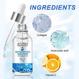 Botox Stock Solution Facial Serum, Face Serum with Vitamin C and Collagen, Boost Skin Collagen, Reduces Fine Lines, Wrinkles, and Plumps Skin, Anti-Aging Essence. (2 Bottle)