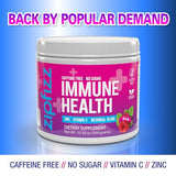 Zipfizz Immune Health Drink Mix – With Zinc, Vitamin C, Elderberry & More, Berry Flavor, Caffeine-Free, 30 Servings