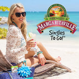 Margaritaville Singles to Go Water Drink Mix, Variety Pack, Includes 4 Flavors: Caribbean Fruit Punch, Pina Colada, Strawberry Daiquiri, And Margarita,1 Box (40 Single Servings)