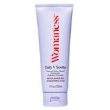 Womaness Daily V Soothe External Gel Moisturizer - Hyaluronic Acid Moisturizer for Everyday Dryness - Silicone Free, Non-Irritating Down There Water Gel Moisturizer - Estrogen & Hormone Free (4oz)