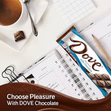 DOVE Milk Chocolate Singles Size Candy Bar 1.44 Ounce (Pack of 18)