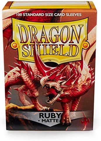 Arcane Tinmen Sleeves: Dragon Shield Matte Ruby (100)