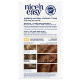 Clairol Nice'n Easy Permanent Hair Dye, 6W Light Mocha Brown Hair Color, Pack of 3