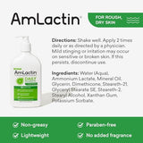 AmLactin Daily Nourish 12% - 14.1 oz Body Lotion with 12% Lactic Acid - Exfoliator and Moisturizer for Dry Skin (Packaging May Vary)