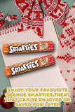 Smarties Orange Milk Chocolate Giant Tube 120g (Pack of 20) |Orange Flavoured Milk Chocolate Sweets In A Crisp Sugar Shell | Christmas Chocolate Gift | Bulk Chocolate Box | Festive Chocolate